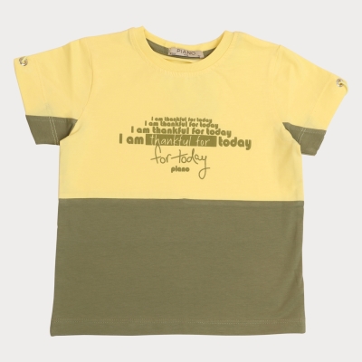 تیشرت ‏یکرو لایکرا آستین گت دار