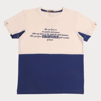 تیشرت ‏یکرو لایکرا آستین گت دار