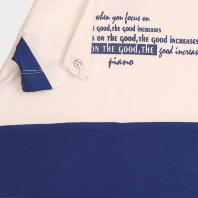 تیشرت ‏یکرو لایکرا آستین گت دار