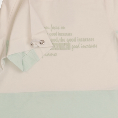 تیشرت ‏یکرو لایکرا آستین گت دار