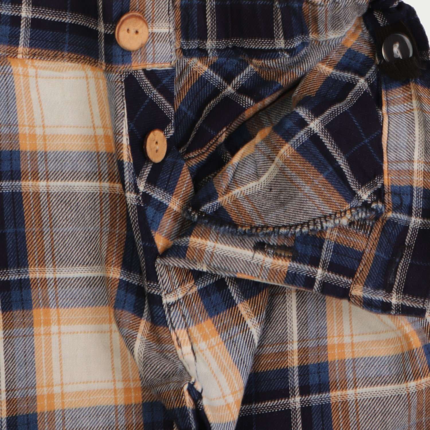 شلوارک ‏ایندیگو چهارخانه‏ (ست با کد 1935)