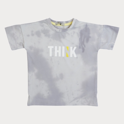 تیشرت ‏یکرو لایکرا ابر و بادی ‏دمپا چاک ‏دار