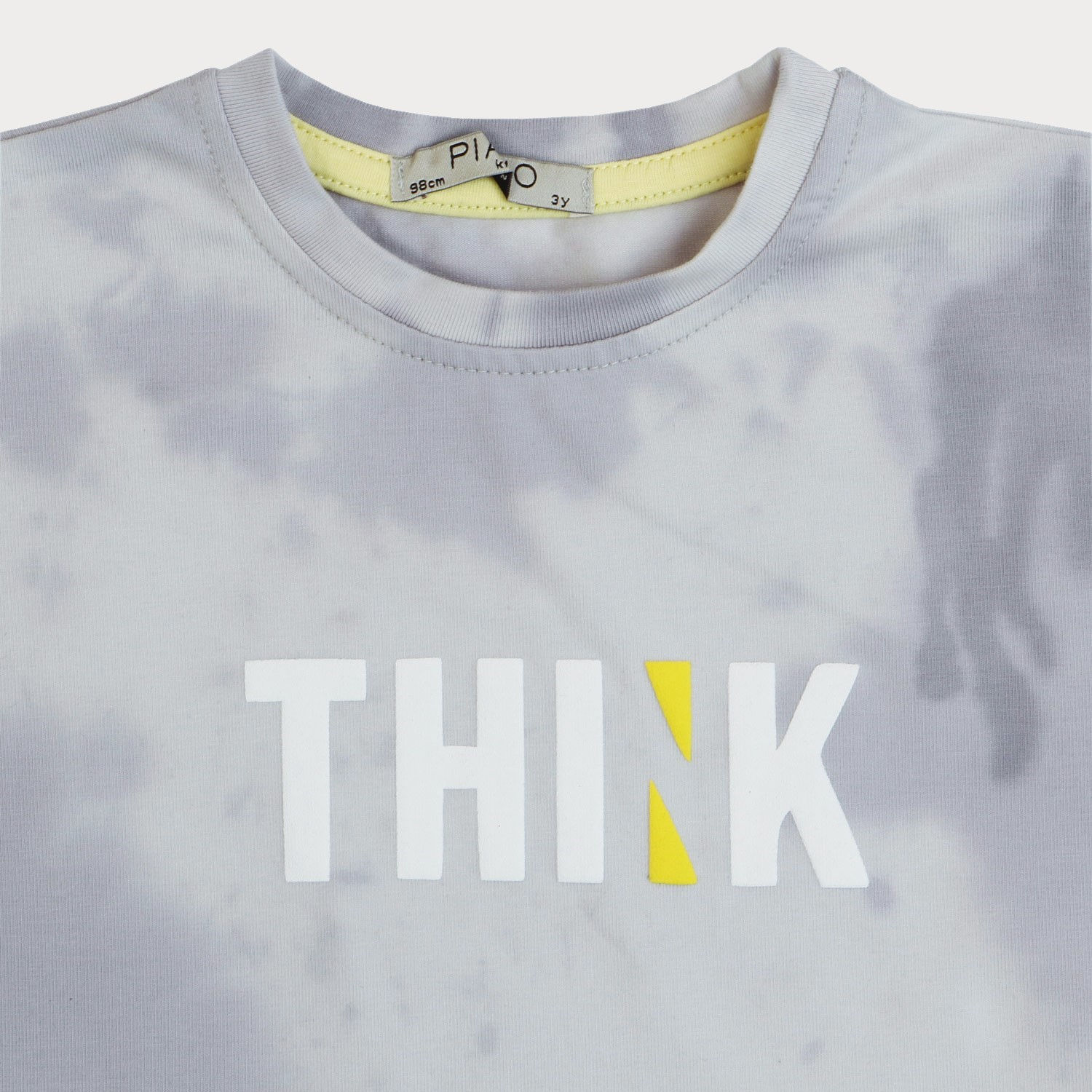 تیشرت ‏یکرو لایکرا ابر و بادی ‏دمپا چاک ‏دار