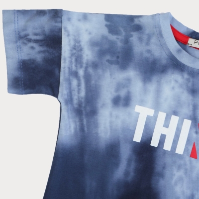 تیشرت ‏یکرو لایکرا ابر و بادی ‏دمپا چاک ‏دار