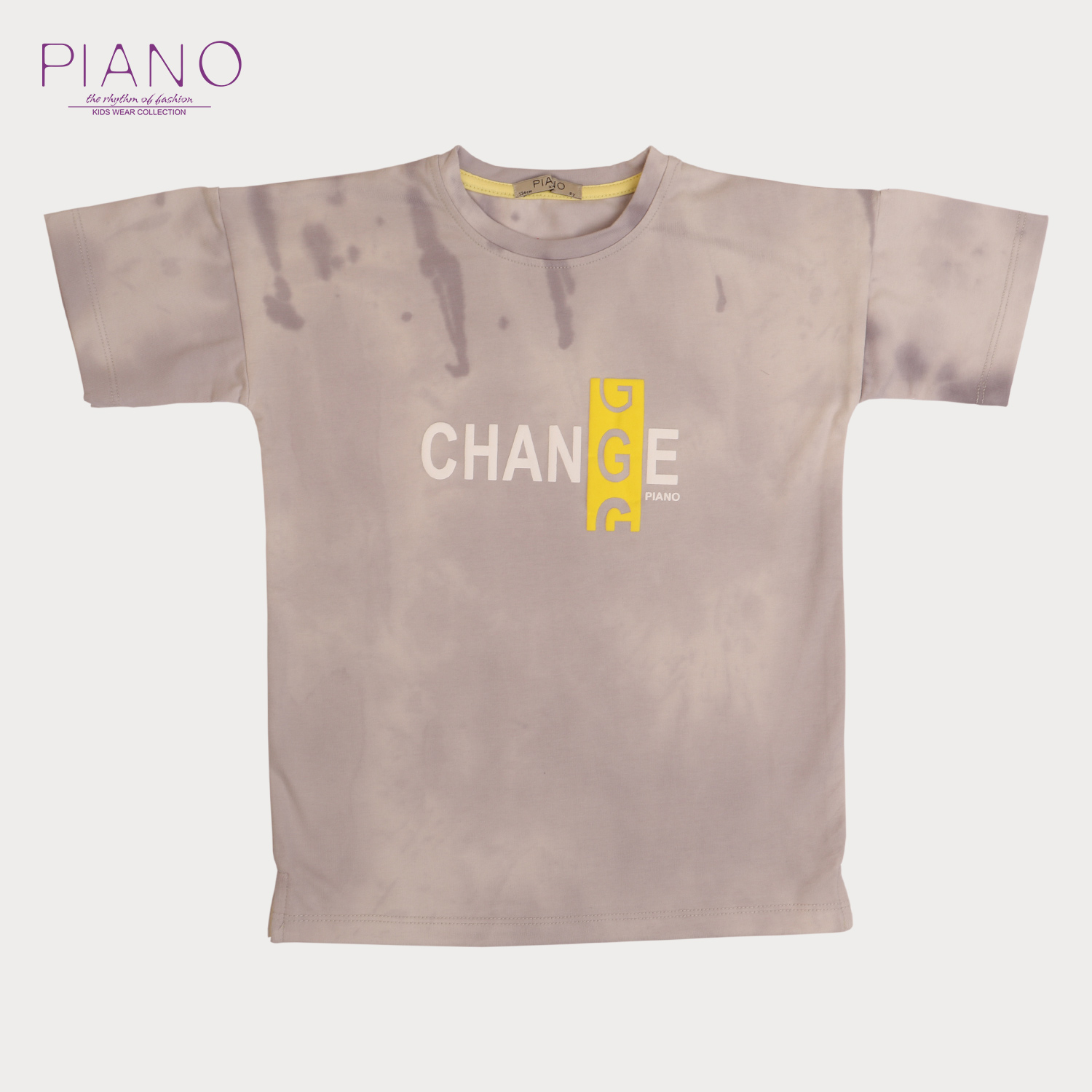 تیشرت ‏یکرو لایکرا ابر و بادی ‏دمپا چاک ‏دار