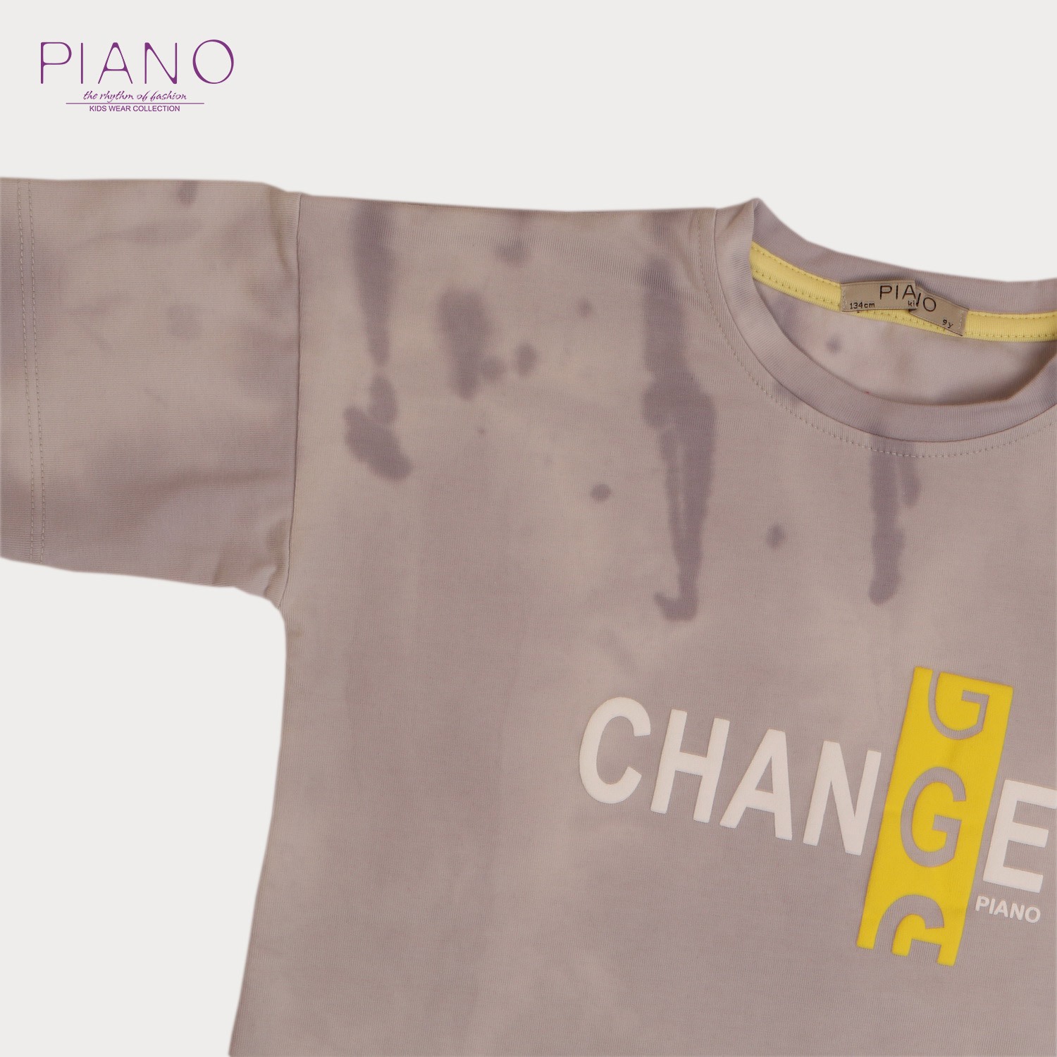 تیشرت ‏یکرو لایکرا ابر و بادی ‏دمپا چاک ‏دار