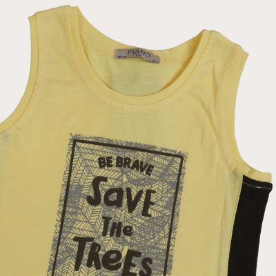 تاپ ‏یکرو اسلپ ‏برش‏ دار (ست با کد 1945)