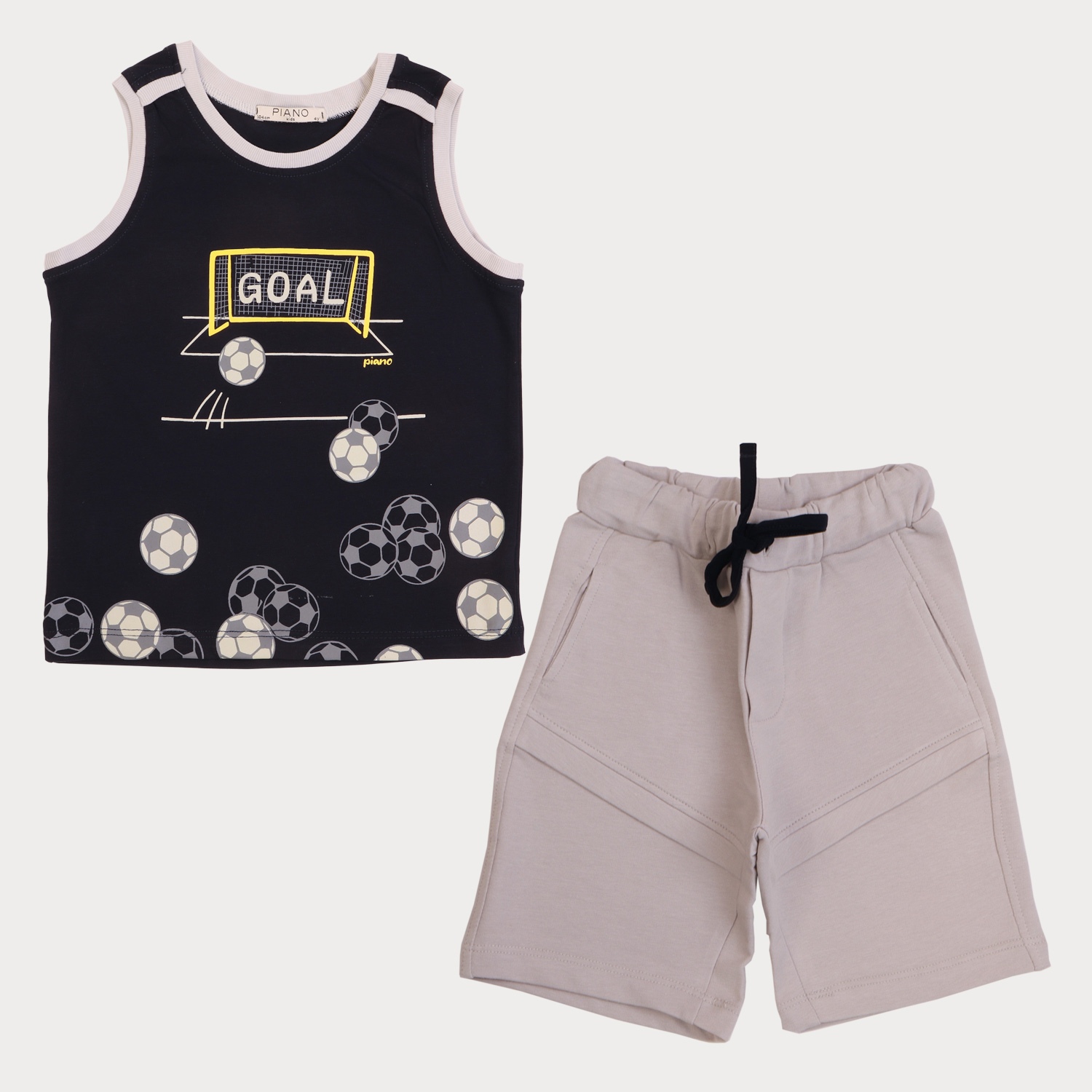 تاپ و شلوارک‏ یکرو لایکرا‏ و دورس ‏دو نخ