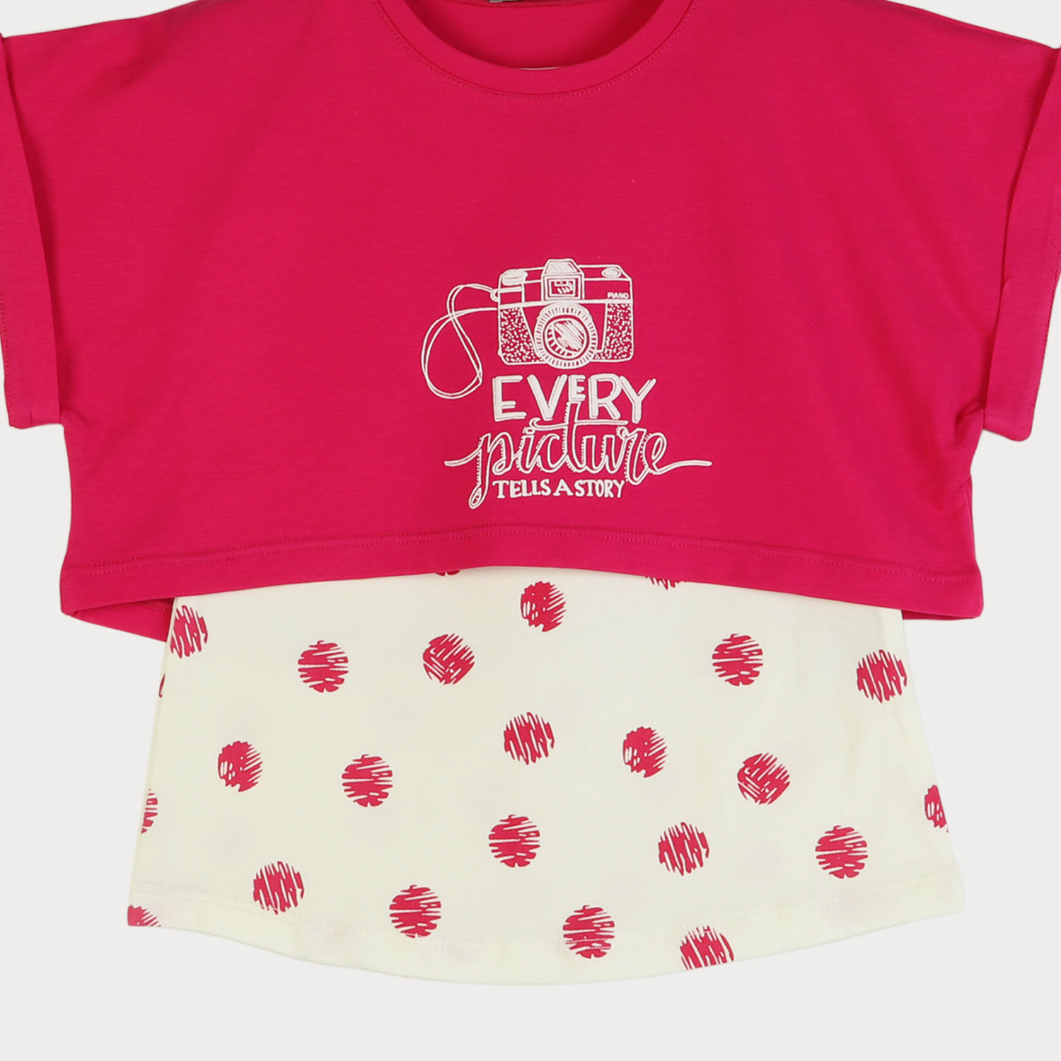 تاپ‏ و نیم‏ تنه‏ زیر و رو یکرو لایکرا