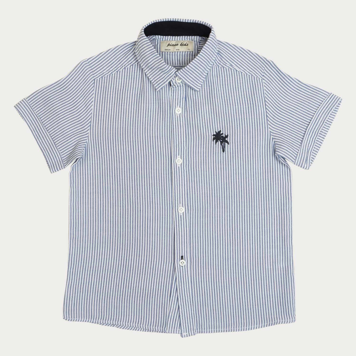 شومیز لینن راه راه (ست با کد 1964)