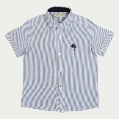 شومیز لینن راه راه (ست با کد 1964)