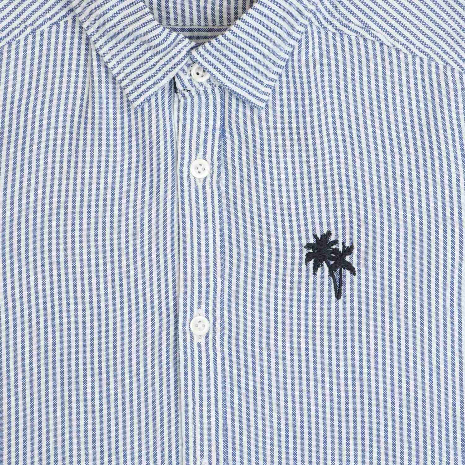 شومیز لینن راه راه (ست با کد 1965)