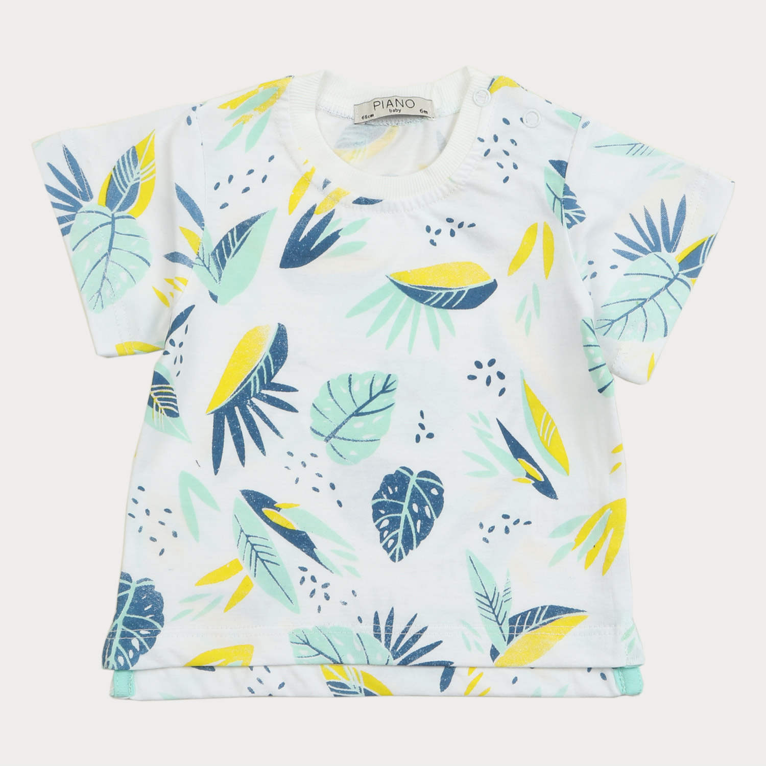 تیشرت‏ یکرو پنبه‏ یقه‏ گرد ساده