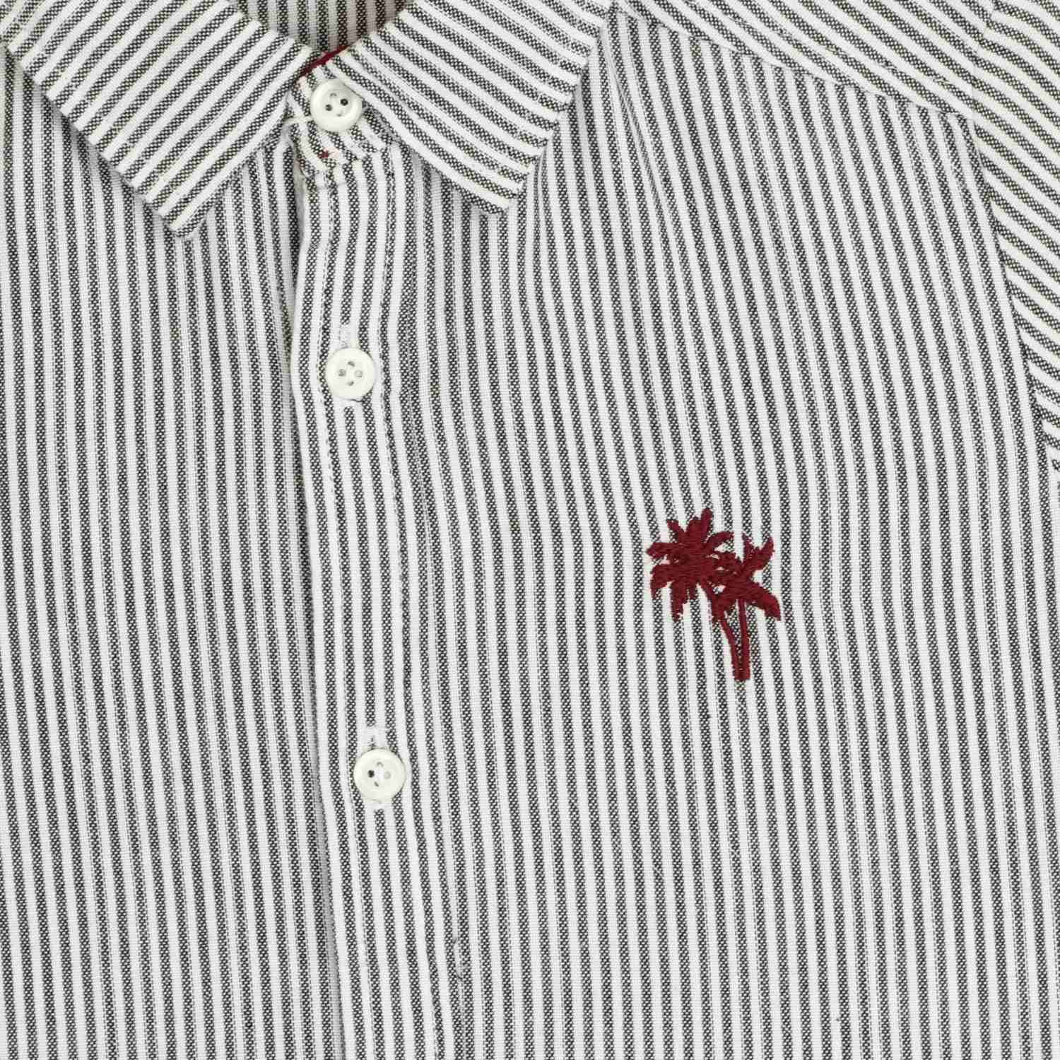 شومیز لینن راه راه (ست با کد 1964)