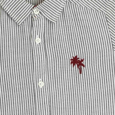 شومیز لینن راه راه (ست با کد 1965)