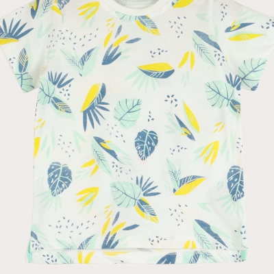 تیشرت‏ یکرو پنبه‏ یقه‏ گرد ساده