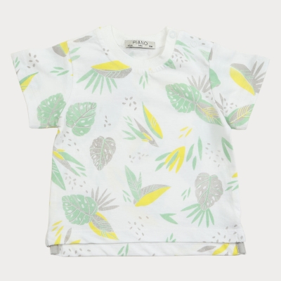 تیشرت‏ یکرو پنبه‏ یقه‏ گرد ساده