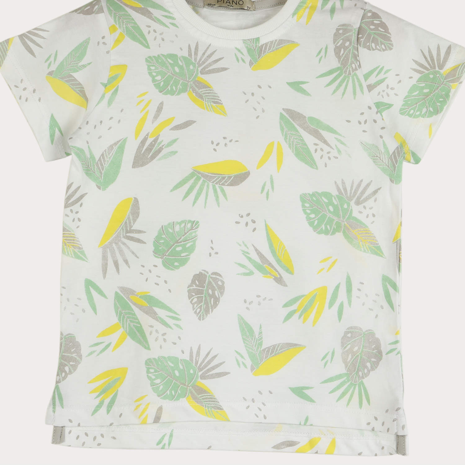 تیشرت‏ یکرو پنبه‏ یقه‏ گرد ساده