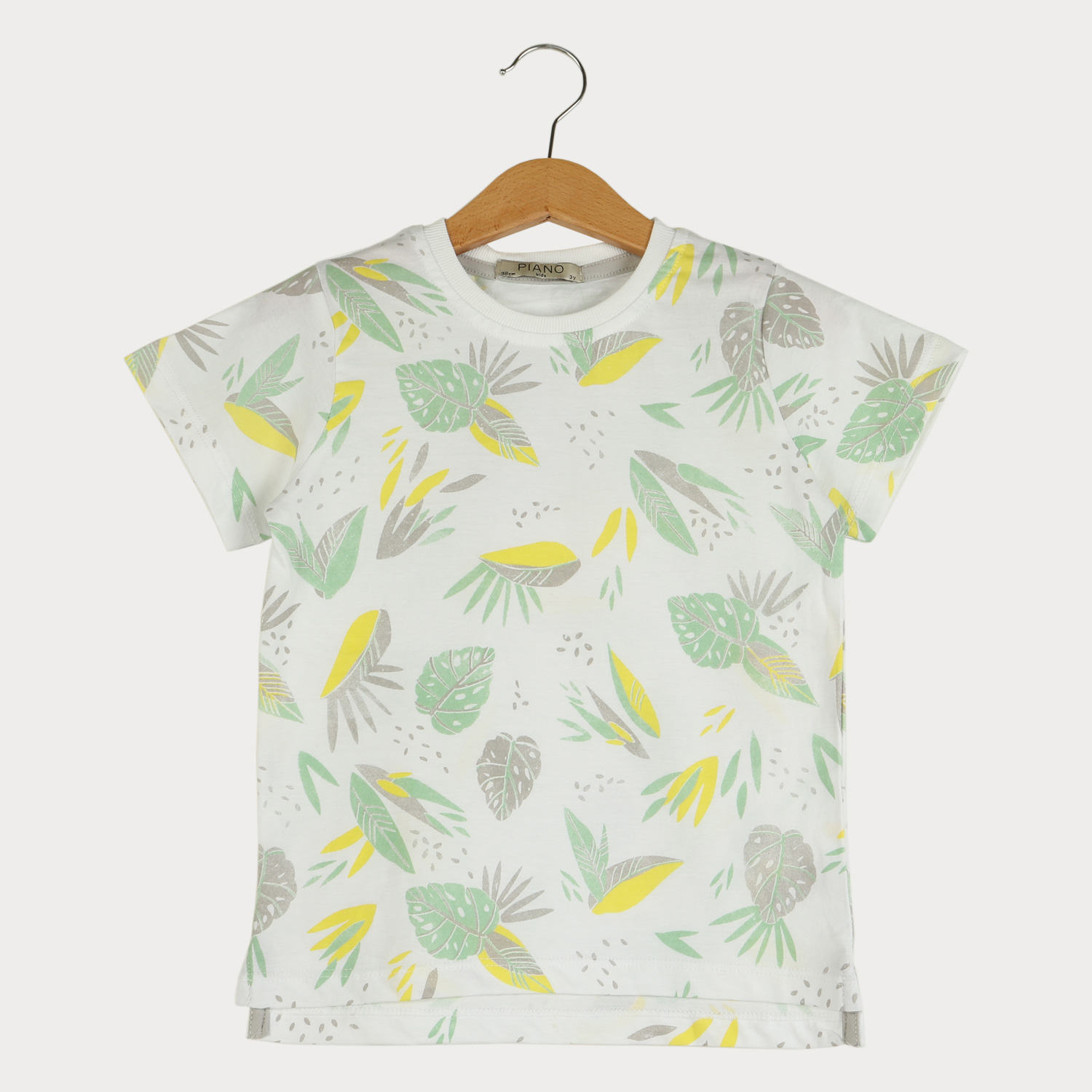 تیشرت‏ یکرو پنبه‏ یقه‏ گرد ساده