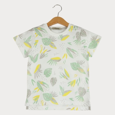 تیشرت‏ یکرو پنبه‏ یقه‏ گرد ساده