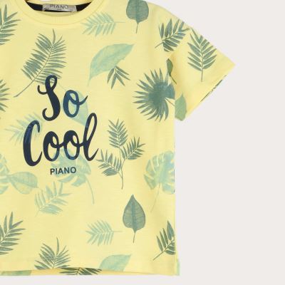 تیشرت‏ یکرو اسلپ آستین ‏افتاده‏