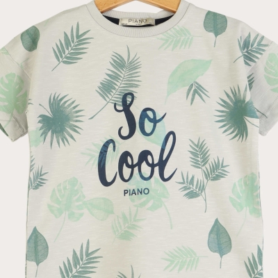 تیشرت‏ یکرو اسلپ آستین ‏افتاده‏