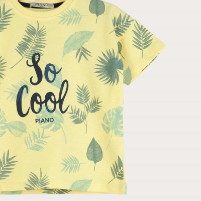 تیشرت‏ یکرو اسلپ آستین ‏افتاده‏