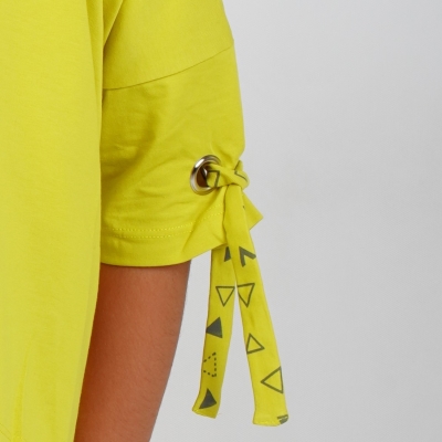 بلوز یکرو لایکرا پشت گره ای