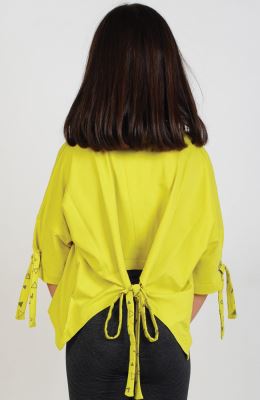 بلوز یکرو لایکرا پشت گره ای