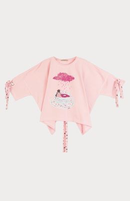 بلوز یکرو لایکرا پشت گره ای