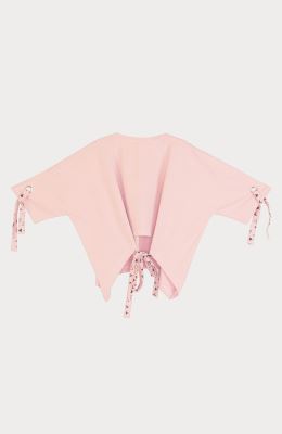 بلوز یکرو لایکرا پشت گره ای