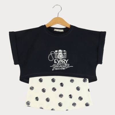 تاپ‏ و نیم‏ تنه‏ زیر و رو یکرو لایکرا