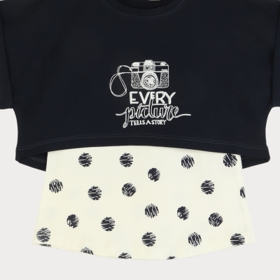 تاپ‏ و نیم‏ تنه‏ زیر و رو یکرو لایکرا