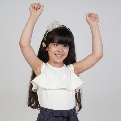 تاپ یکرو لایکرا والان‏ دار (ست با کد 1876)