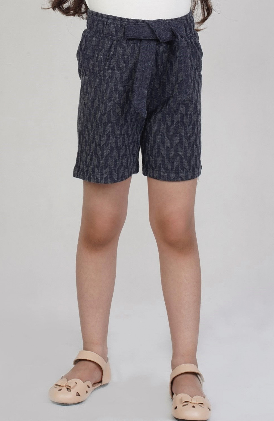 شلوارک ژاکارد لوزی