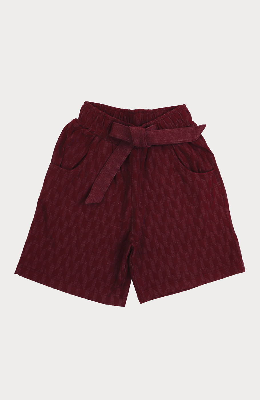 شلوارک ژاکارد لوزی