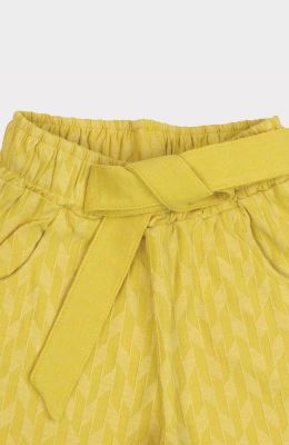 شلوارک ژاکارد لوزی