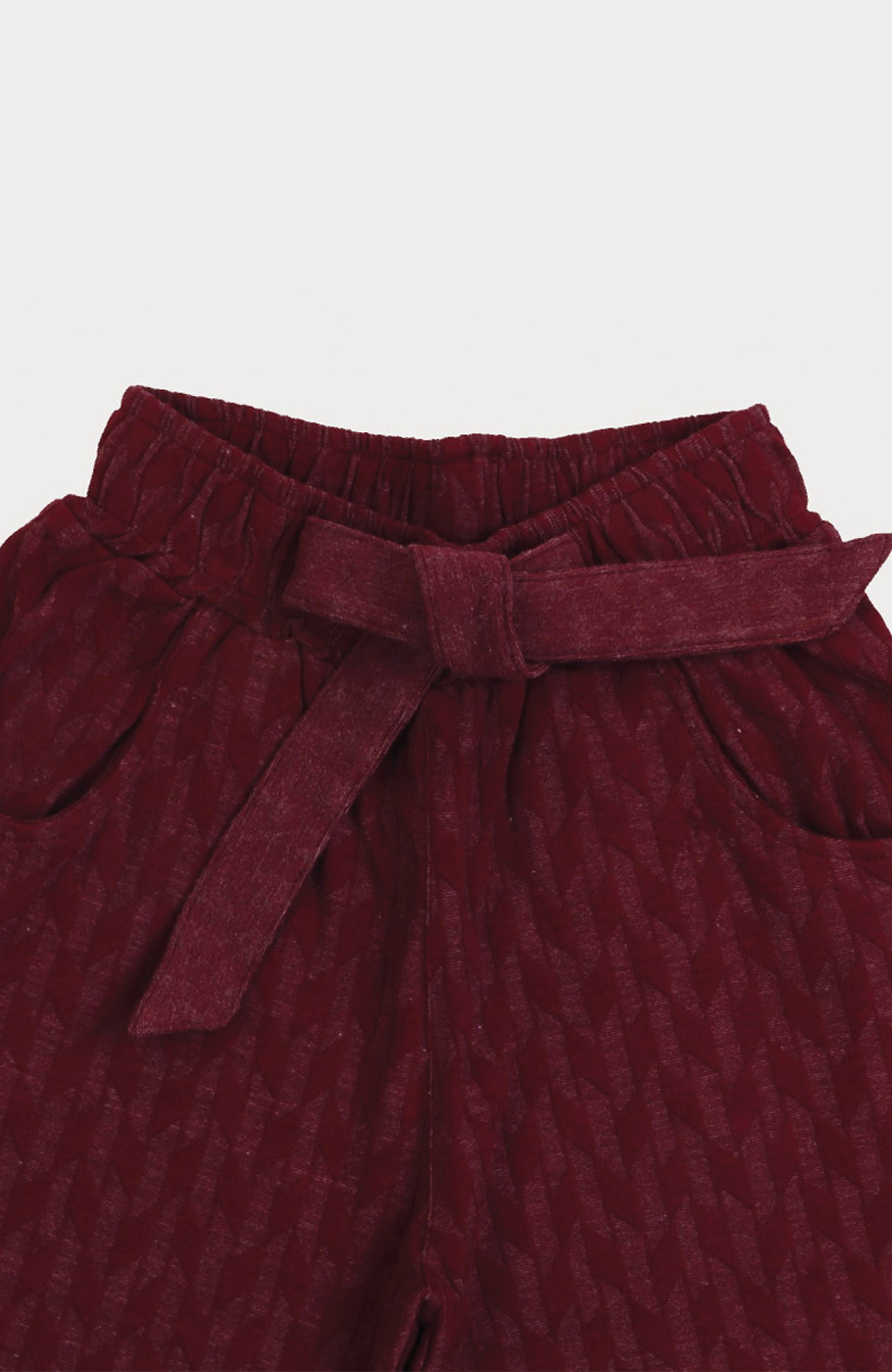 شلوارک ژاکارد لوزی