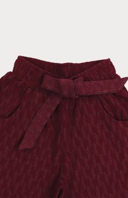 شلوارک ژاکارد لوزی