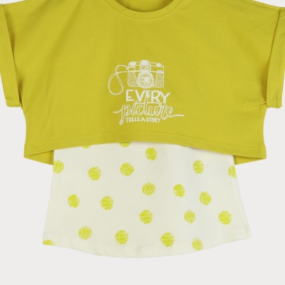 تاپ‏ و نیم‏ تنه‏ زیر و رو یکرو لایکرا