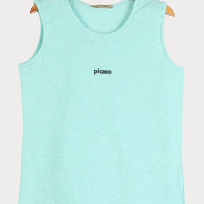 تاپ یکرو پنبه ملانژ رنگی