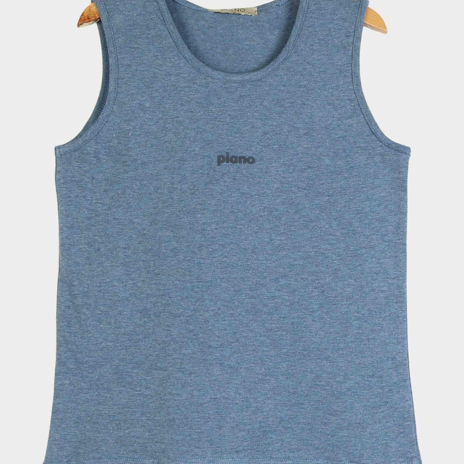 تاپ یکرو پنبه ملانژ رنگی