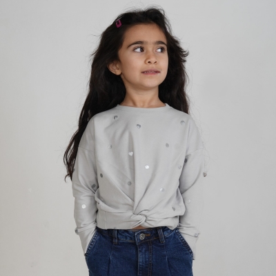 بلوز جلو گره ای دورس دو نخ