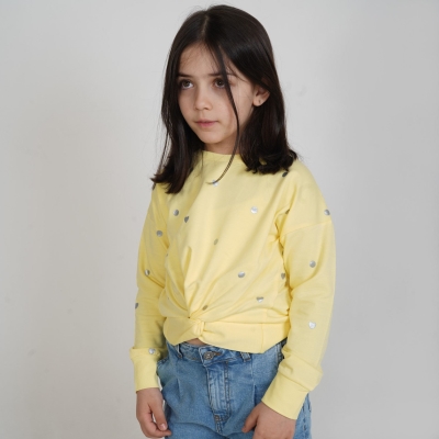 بلوز جلو گره ای دورس دو نخ