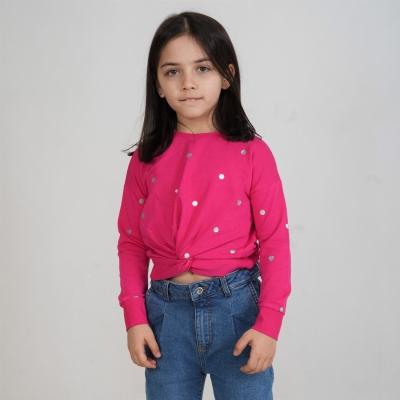 بلوز جلو گره ای دورس دو نخ