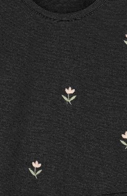 پیراهن یکرو لایکرا لمه دار کمر چین دار