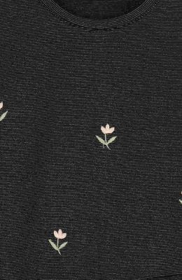 پیراهن یکرو لایکرا لمه دار کمر چین دار