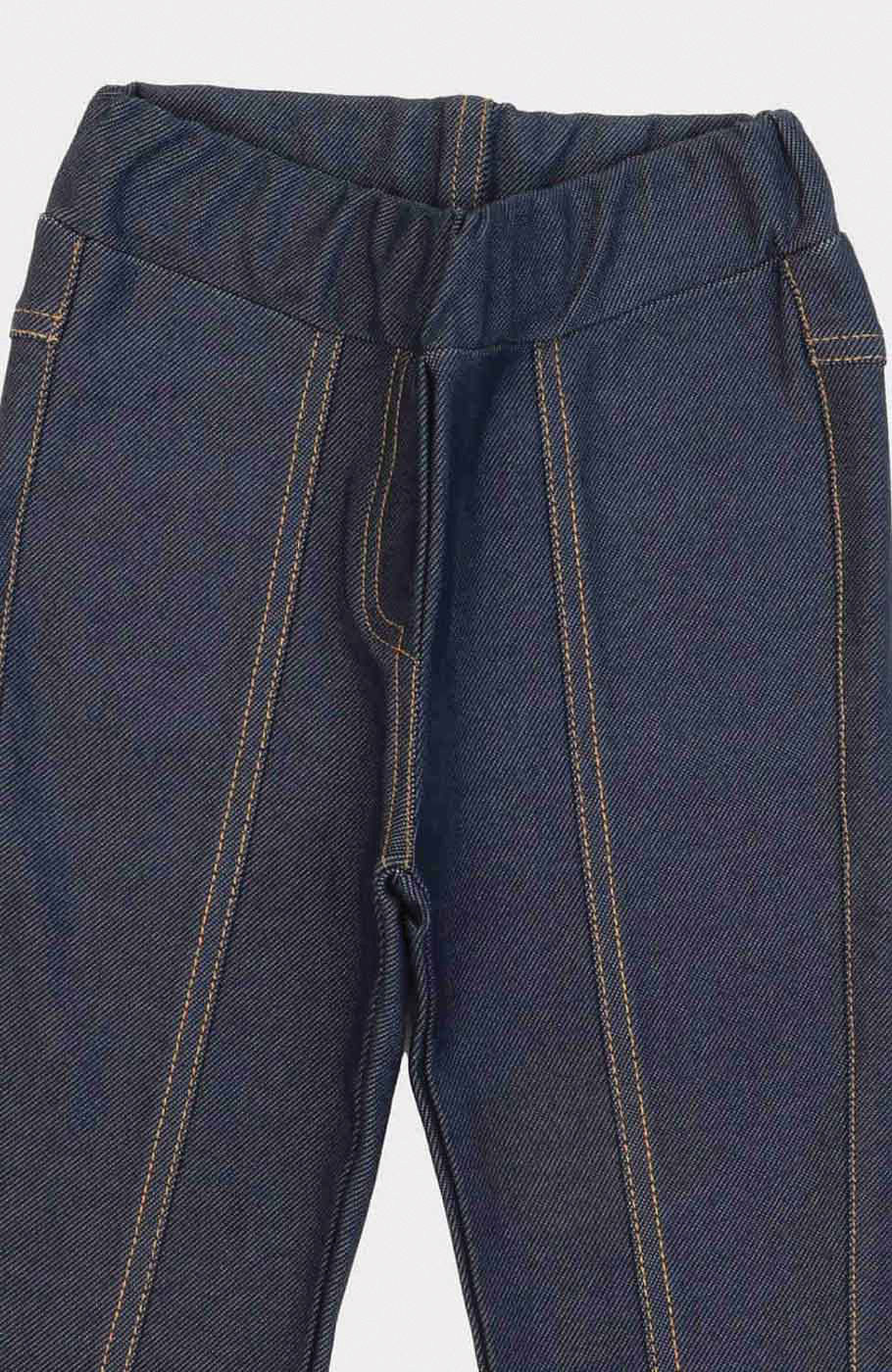 لگ جین تریکو برش دار