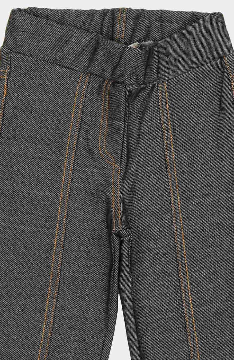 لگ جین تریکو برش دار