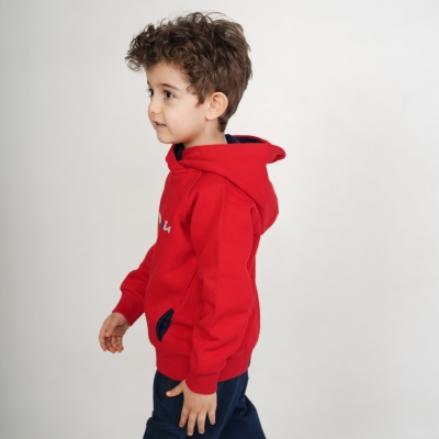 هودی دورس سه نخ خار خورده آستین رگلان